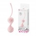 Нежно-розовые вагинальные шарики на сцепке Kegel Tighten Up I