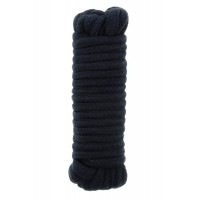 Чёрная веревка для связывания Love Rope - 5 м.