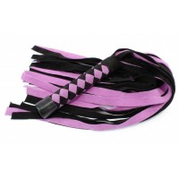 Черно-фиолетовая плеть из замши - 60 см. Черно-фиолетовая плеть из замши - 60 см.