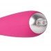 Ярко-розовый G-стимулятор IRIS Clitoral & G-spot Vibrator - 18 см.