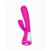 Розовый интерактивный вибратор Kiiroo Ohmibod Fuse - 18 см.