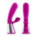 Розовый интерактивный вибратор Kiiroo Ohmibod Fuse - 18 см.