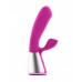 Розовый интерактивный вибратор Kiiroo Ohmibod Fuse - 18 см.