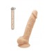 Телесный реалистичный фаллоимитатор DILDO 7INCH FLESH - 17,7 см.