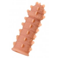 Насадка на фаллос с шипами и продолговатыми бугорками Extreme Sleeve 004 S-size - 12,7 см. Насадка на фаллос с шипами и продолговатыми бугорками Extreme Sleeve 004 S-size - 12,7 см.