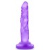 Фиолетовый фаллоимитатор 5 Inch Mini Cock - 14,6 см.