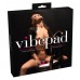 Ярко-розовый клиторальный стимулятор с пультом ДУ VibePad
