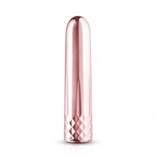 Розовый перезаряжаемый мини-вибратор Mini Vibrator - 9,5 см.