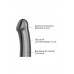 Черный фаллос на присоске Silicone Bendable Dildo S - 17 см.