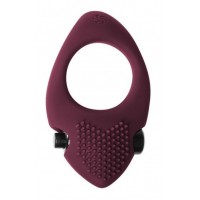 Бордовое эрекционное виброкольцо Pure Passion Sunset Бордовое эрекционное виброкольцо Pure Passion Sunset