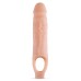 Телесный реалистичный фаллоудлинитель 9 Inch Silicone Cock Sheath Penis Extender - 22,86 см.