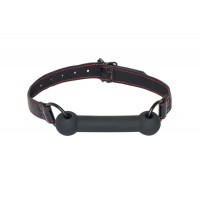 Черный кляп-трензель Infatuation