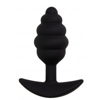 Черная анальная пробка Sphere L - 11 см. Черная анальная пробка Sphere L - 11 см.