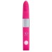 Ярко-розовый вибростимулятор Get Lucky USB Vibrator - 12 см.