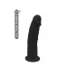 Черный фаллоимитатор-реалистик DILDO 6INCH - 15,2 см.