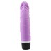 Фиолетовый вибратор-реалистик Thick Realistic Dildo - 19,5 см.