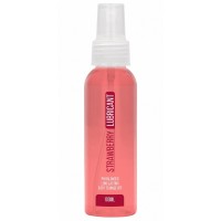 Лубрикант на водной основе с ароматом клубники Strawberry Lubricant - 100 мл.