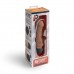 Кофейный вибратор-реалистик 6  Realistic Vibrator - 17 см.