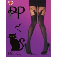 Колготки с имитацией чулок Halloween Cat Tights