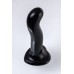 Черный стимулятор для пар P&G-Spot Dildo Size M - 18 см.