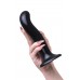 Черный стимулятор для пар P&G-Spot Dildo Size L - 19 см.