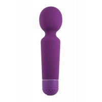 Фиолетовый wand-вибратор - 15,2 см.
