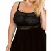 Ночная сорочка plus size из эластичной микрофибры