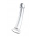 Прозрачный фаллоимитатор Jelly Dildo S - 15,5 см.
