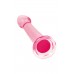 Розовый нереалистичный фаллоимитатор Jelly Dildo L - 20 см.