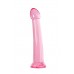 Розовый нереалистичный фаллоимитатор Jelly Dildo XL - 22 см.