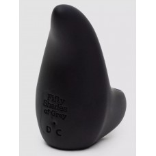 Черный вибратор на палец Sensation Rechargeable Finger Vibrator