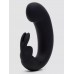 Черный мини-вибратор  кролик  Sensation Rechargeable G-Spot Rabbit Vibrator - 11,4 см.