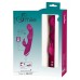 Фиолетовый вибратор A & G-Spot Rabbit Vibrator для стимуляции зон G и A - 23,6 см.