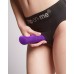 Фиолетовая насадка Strap-On-Me Dildo Geisha Balls size XL