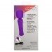 Фиолетовый ванд Stella Liquid Silicone Massager - 17,25 см.