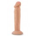 Телесный фаллоимитатор-реалистик 6 Inch Posable Dildo - 16,5 см.