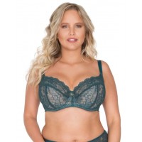 Кружевной бюстгальтер с мягкой чашкой plus size и боковыми поддержками Кружевной бюстгальтер с мягкой чашкой plus size и боковыми поддержками