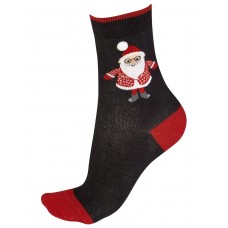 Новогодние хлопковые носки с Сантой Клаусом Christmas Socks