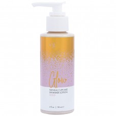 Мерцающий лосьон для тела CG GLOW Vanilla Cupcake Shimmer Lotion с золотыми блестками