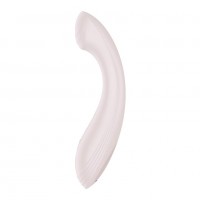 Бежевый вибромассажер G-Force - 19 см. Бежевый вибромассажер G-Force - 19 см.