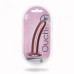 Розовый фаллоимитатор Smooth G-Spot - 15 см.