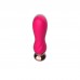 Розовый мини-вибратор Mini Vibrator с пультом ДУ - 12,5 см.