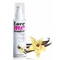 Съедобное согревающее массажное масло Love Me Tender Vanilla с ароматом ванили - 100 мл. Съедобное согревающее массажное масло Love Me Tender Vanilla с ароматом ванили - 100 мл.