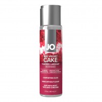 Лубрикант на водной основе JO H2O Red Velvet Cake Flavored Lubricant - 60 мл.
