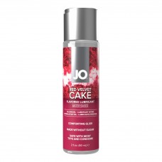 Лубрикант на водной основе JO H2O Red Velvet Cake Flavored Lubricant - 60 мл.