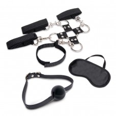 Набор для фиксации из 7 предметов Hogtie & Ball Gag Kit