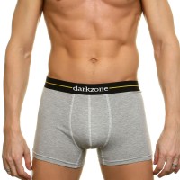 Серые хлопковые трусы-боксеры Серые хлопковые трусы-боксеры
