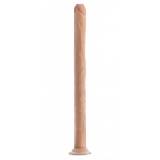 Телесный фаллоимитатор 19 Inch Long Realistic Dildo - 48,3 см.