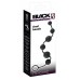 Анальная цепочка Black Velvets Anal Beads - 40 см.