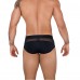 Черные мужские трусы-брифы Caspian Piping Brief